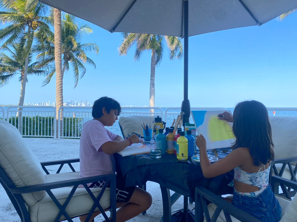 ashmcc crafts private art lessons miami acrylic painting