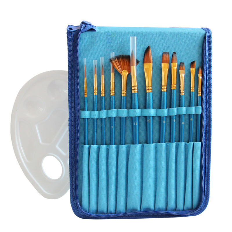 Watercolor + Acrylic Paint Brush Set
