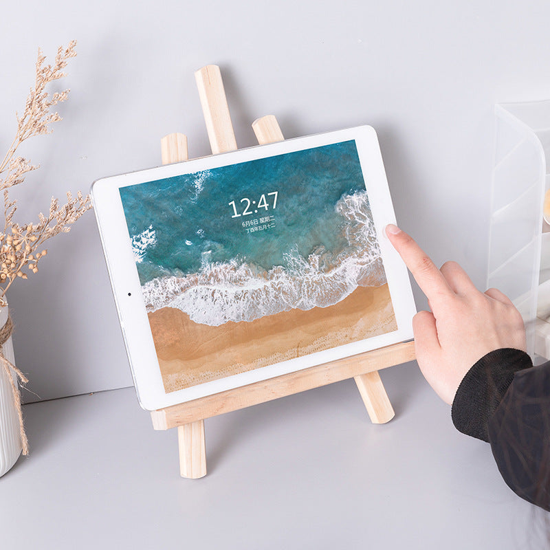 Small Wooden Easel for Mobile Phone or Tablet