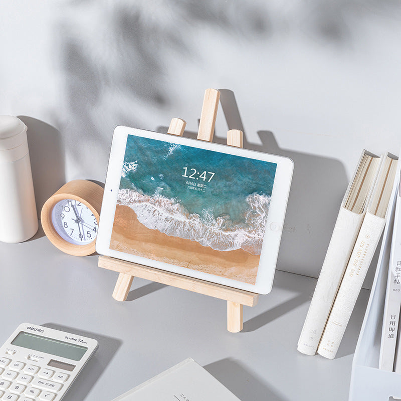 Small Wooden Easel for Mobile Phone or Tablet
