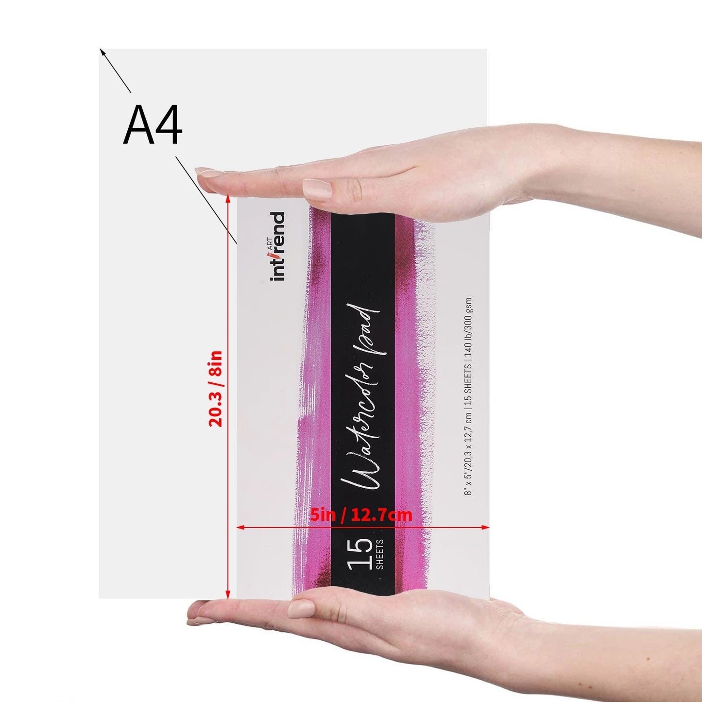 Watercolor Paper Sketchbook