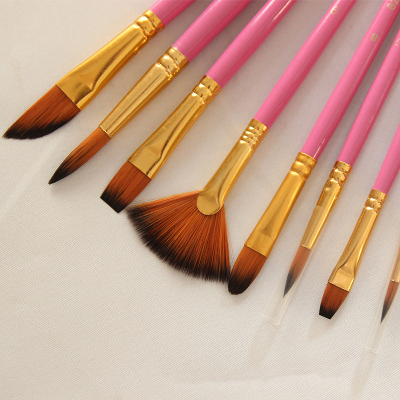Watercolor + Acrylic Brushes | 12pc Set