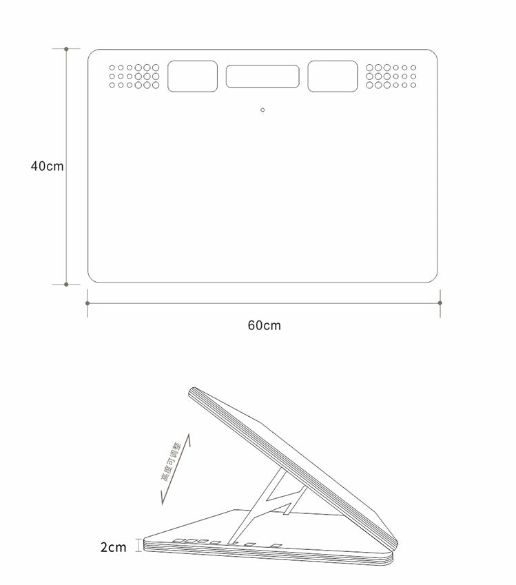 Portable Wooden Drawing Board Sketch Easel