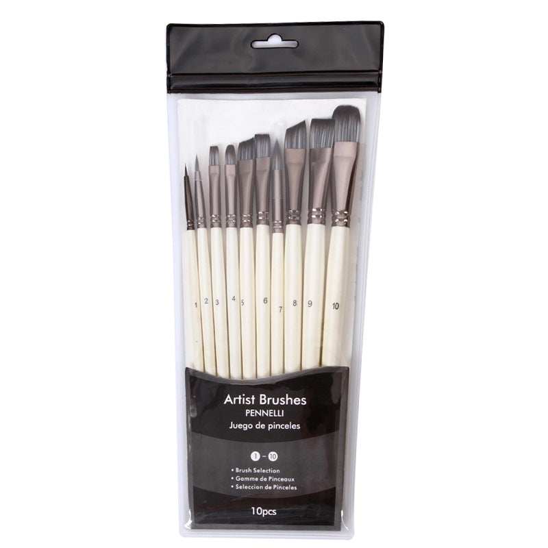 Watercolor Brushes | 10pc Set