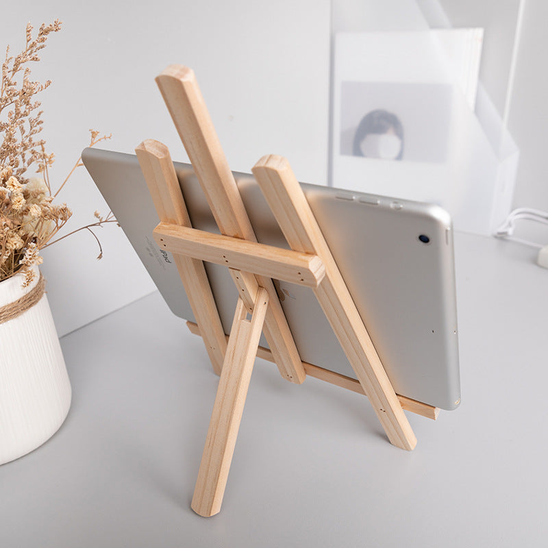 Small Wooden Easel for Mobile Phone or Tablet