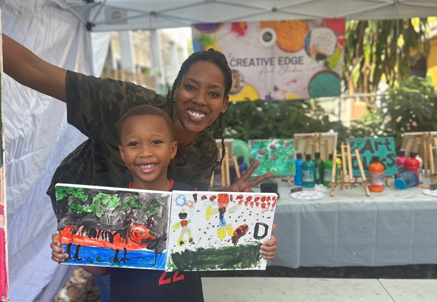 ASHMCC Crafts Saturday Art Class Coconut Grove Farmers Market Miami Fl