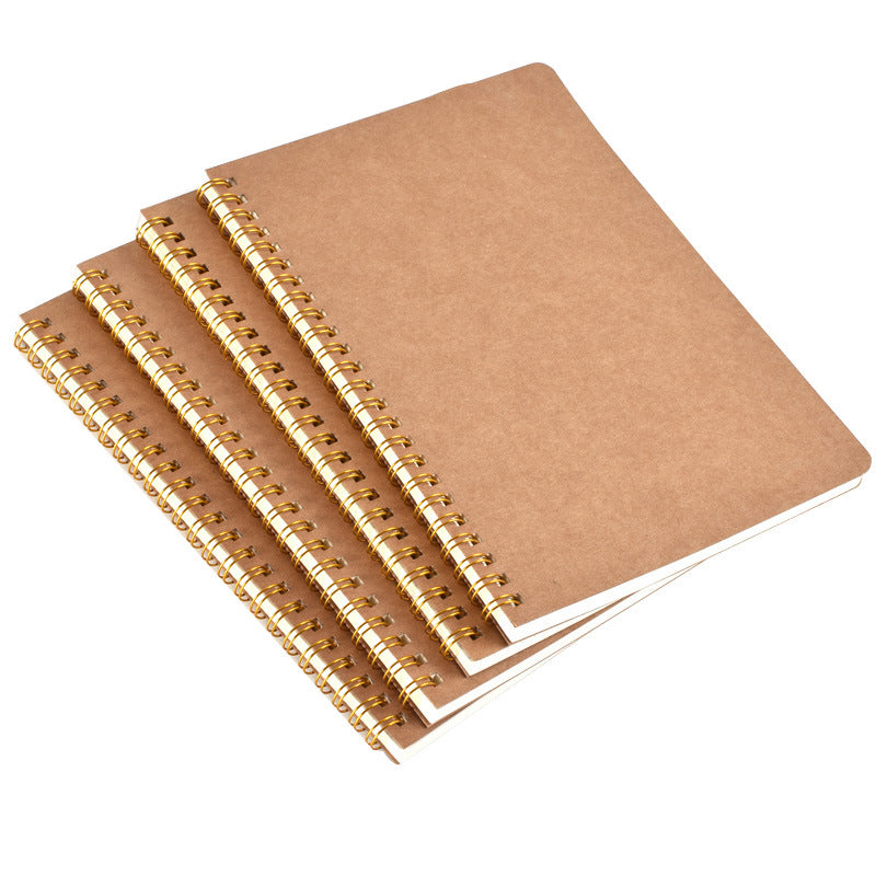 Blank Paper Coil Notebook