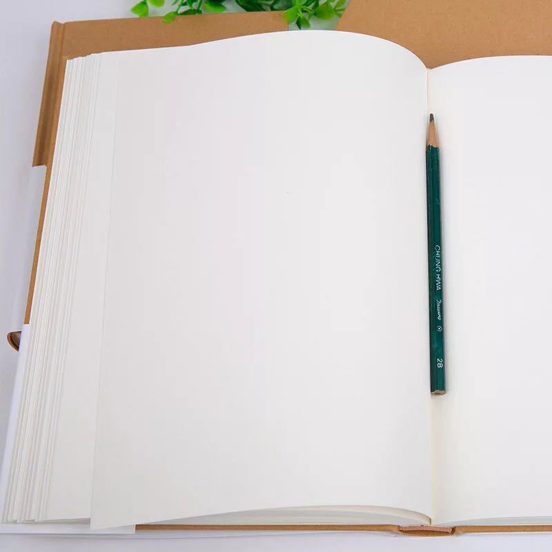 Sustainable Hardcover Sketchbook-Blank