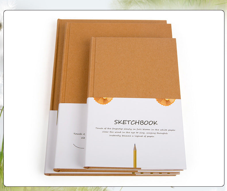 Sustainable Hardcover Sketchbook-Blank