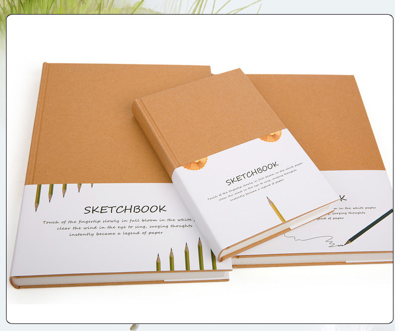 Sustainable Hardcover Sketchbook-Blank