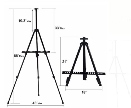 Outdoor Tripod Artist's Easel